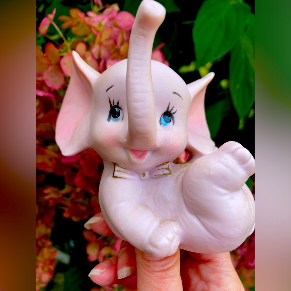 Vintage Pink Elephant Japan